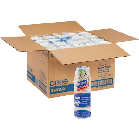 Dixie PerfecTouch Hot Cups, 20PK DXE5310DXCT